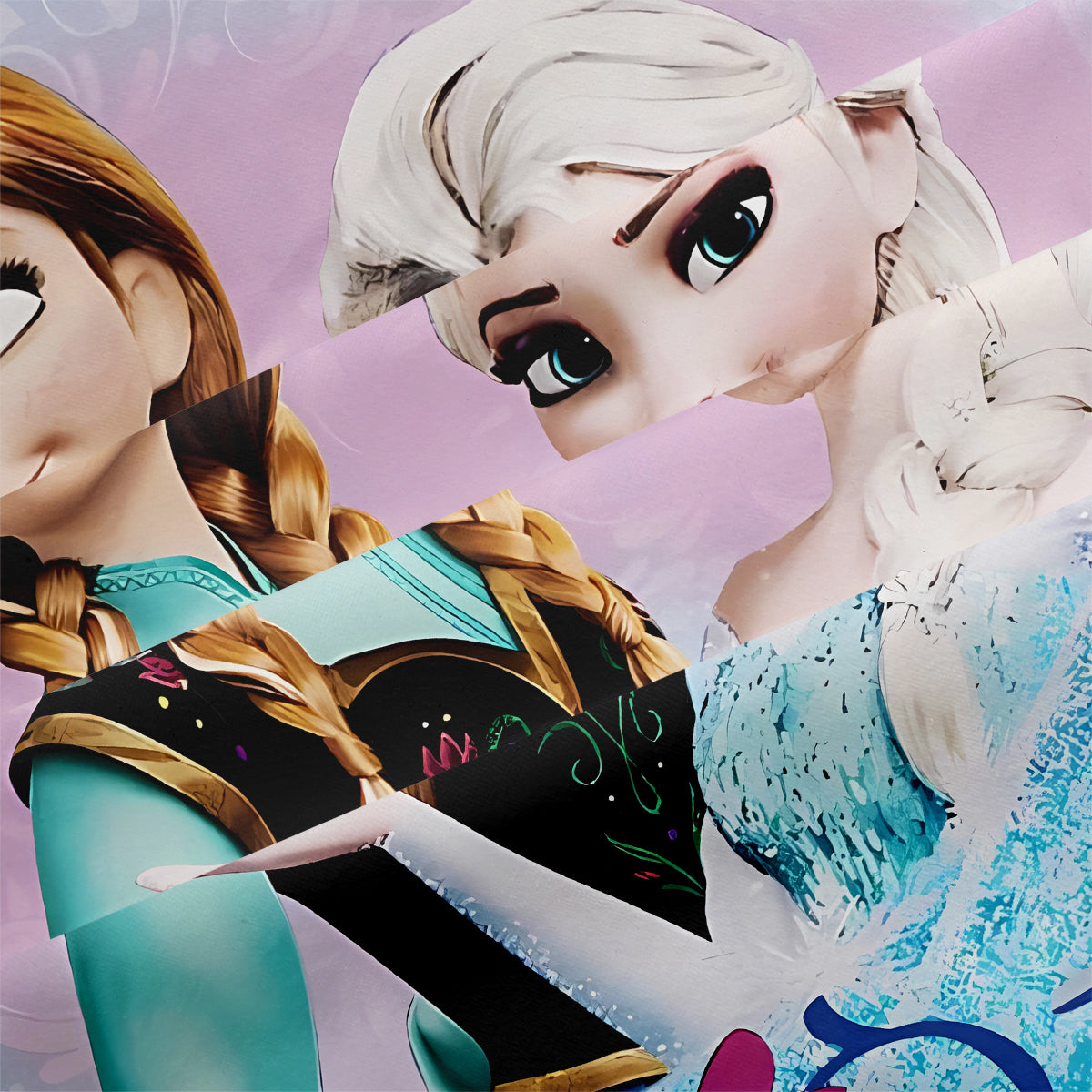 Frozen Quilt Cover
