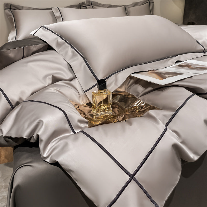 Satin Embrace Quilt Cover