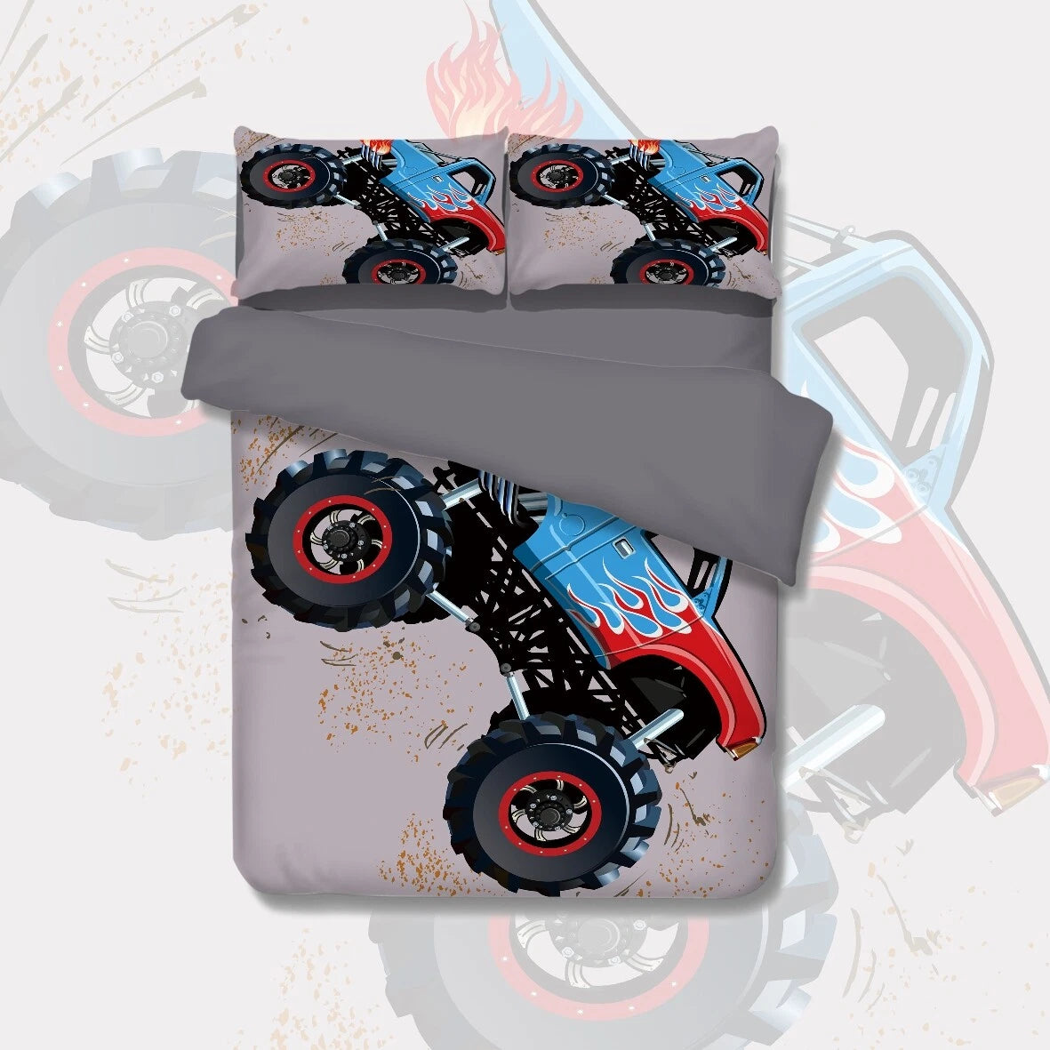 Monster Truck Quilt