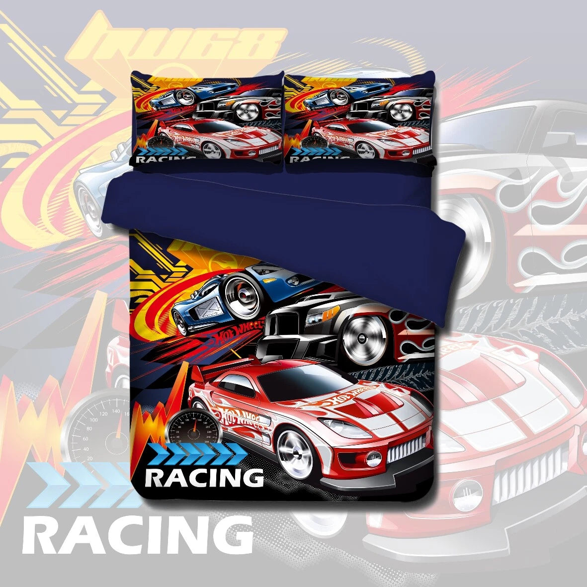 Hot Wheels Quilt Cover