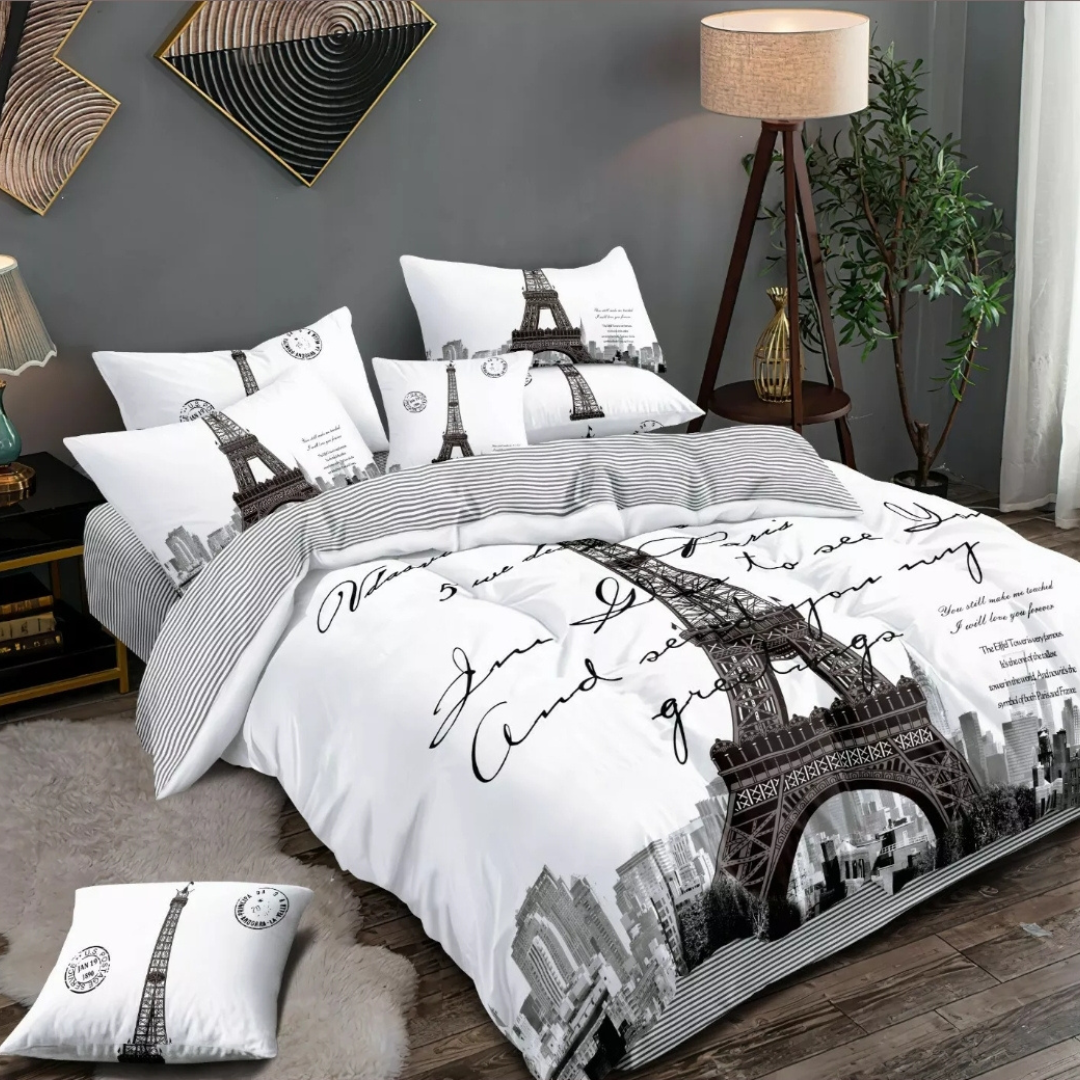 Paris Quilt Cover