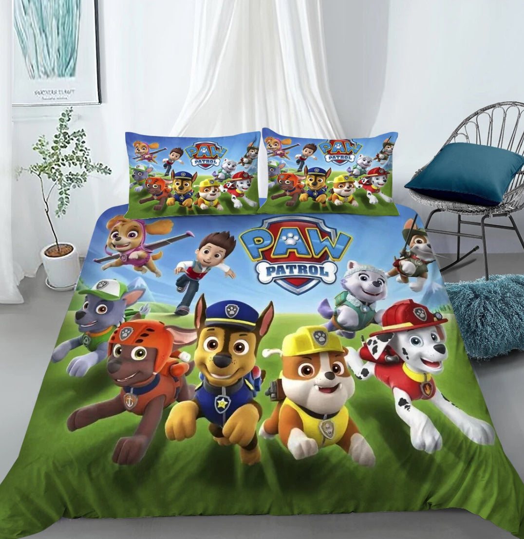 PAW PATROL KIDS QUILT COVER SET