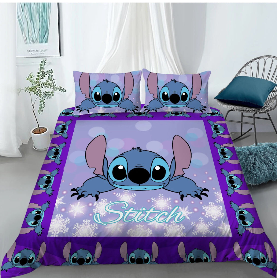 Lilo Stitch Bed Set