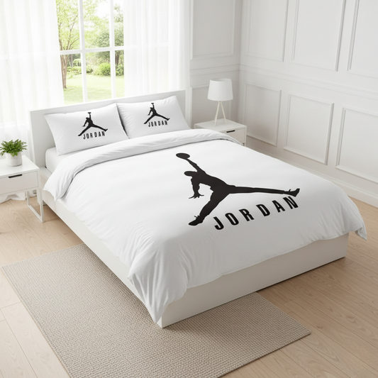 JUMP WHITE JORDAN QUILT COVER
