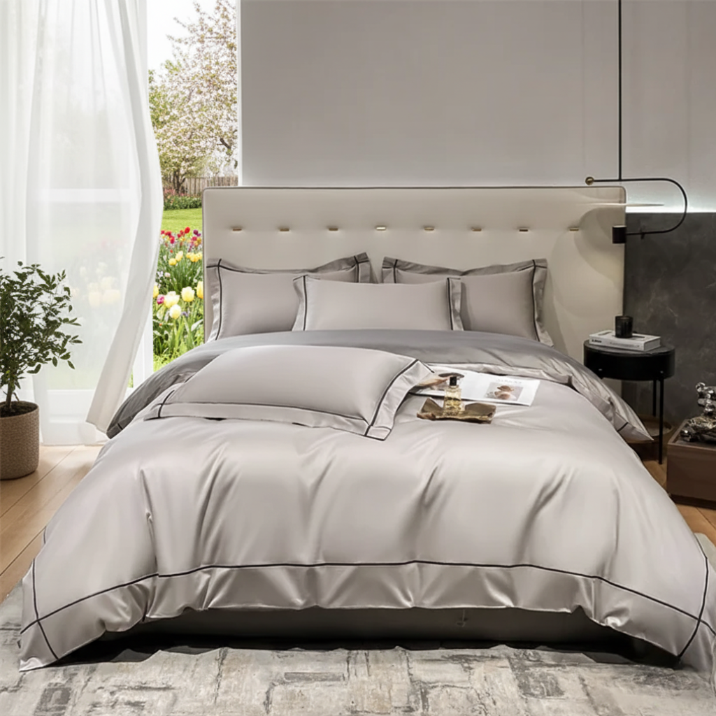 Satin Embrace Quilt Cover