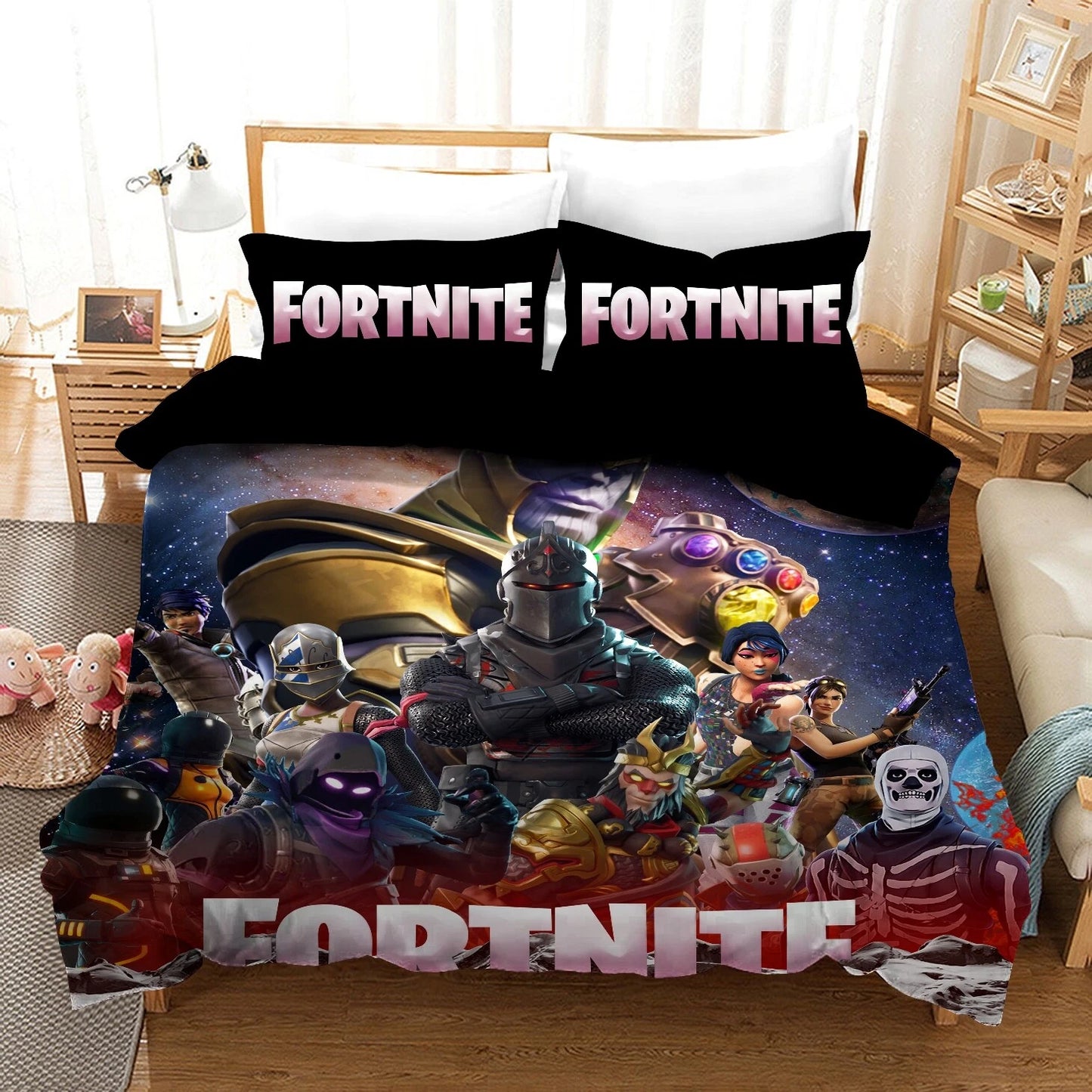 Fortnite Cosmic Battle Quilt Cover Set
