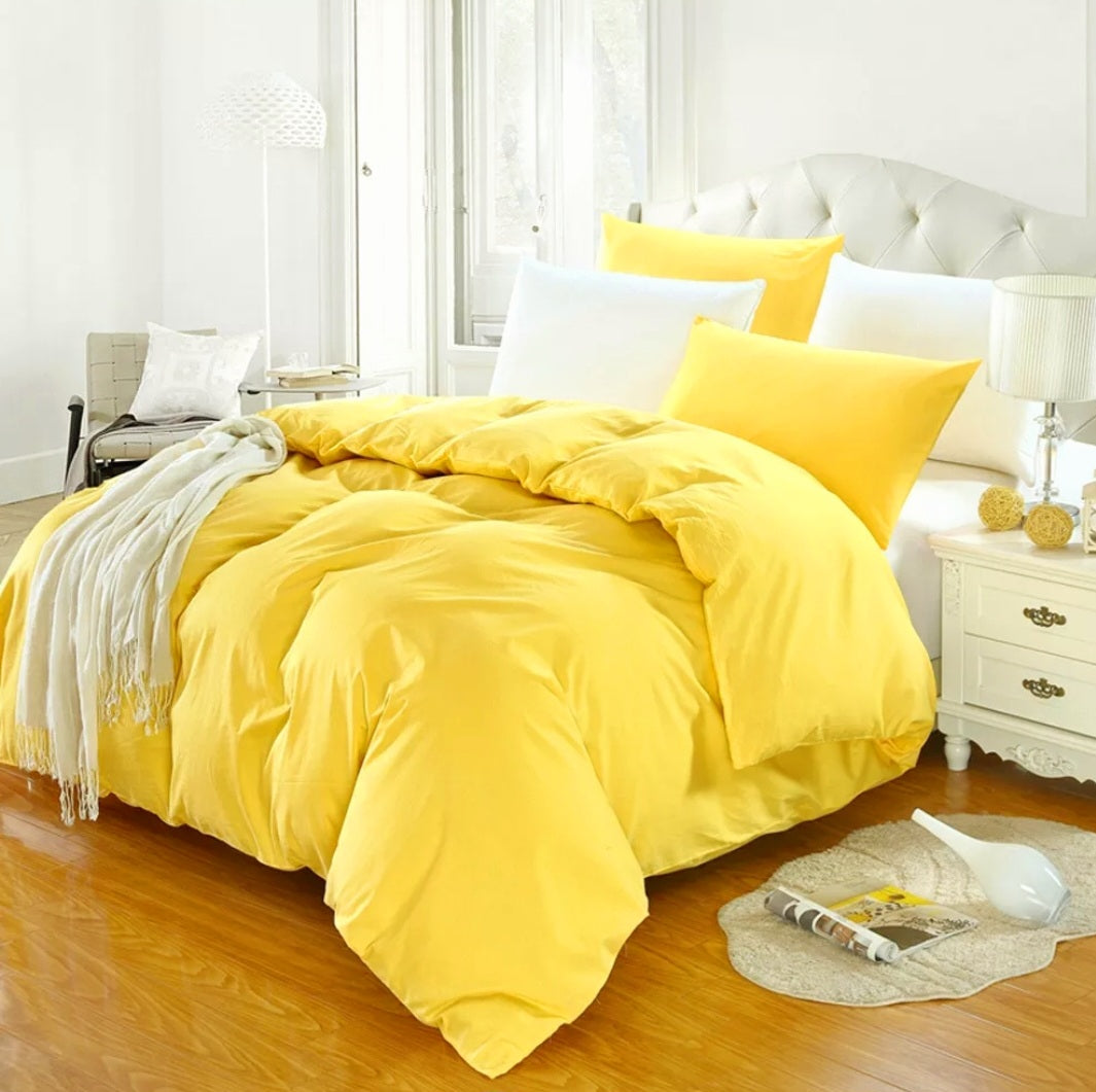 Yellow Me Quilt Cover