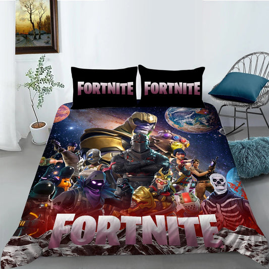 Fortnite Cosmic Battle Quilt Cover Set