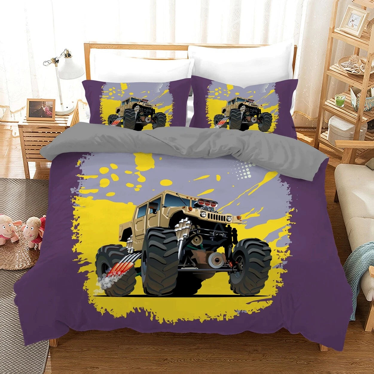 Yellow Truck Quilt