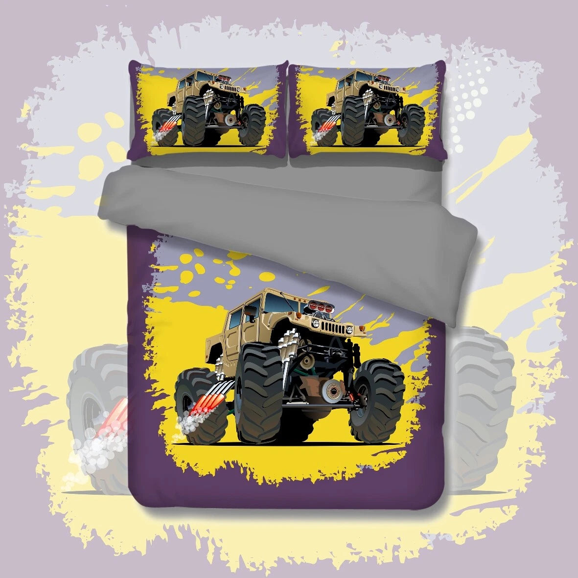 Yellow Truck Quilt