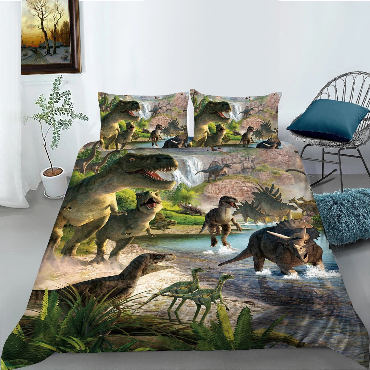Dinosaur Quilt Cover