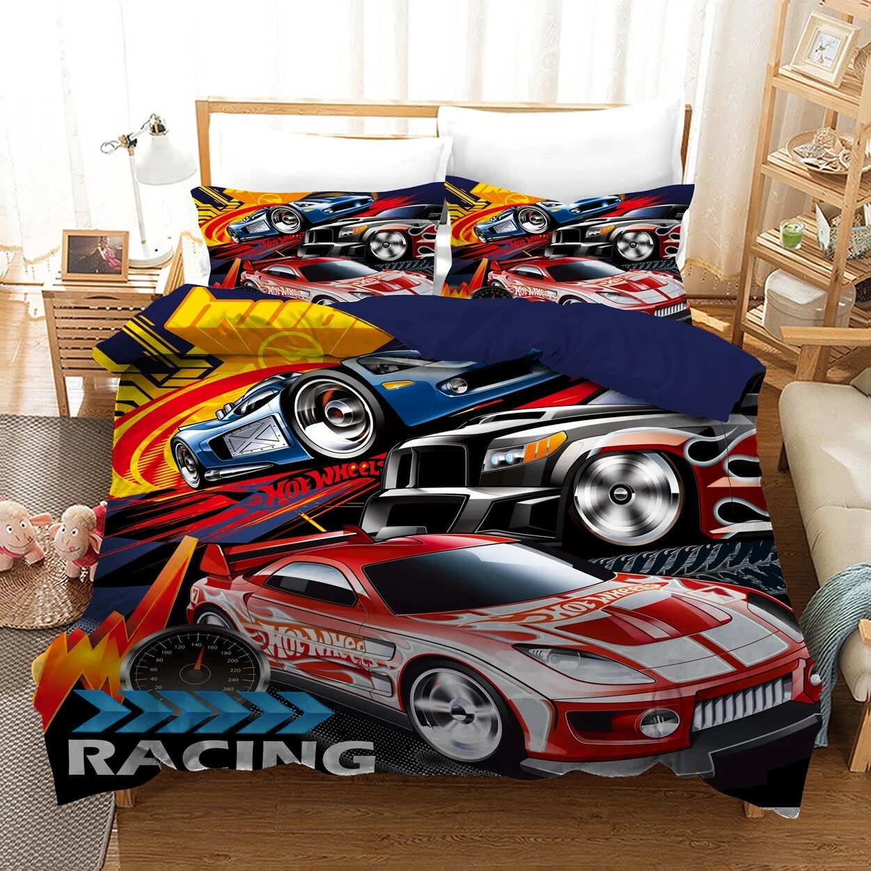 Hot Wheels Quilt Cover