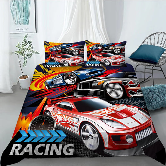 Hot Wheels Quilt Cover