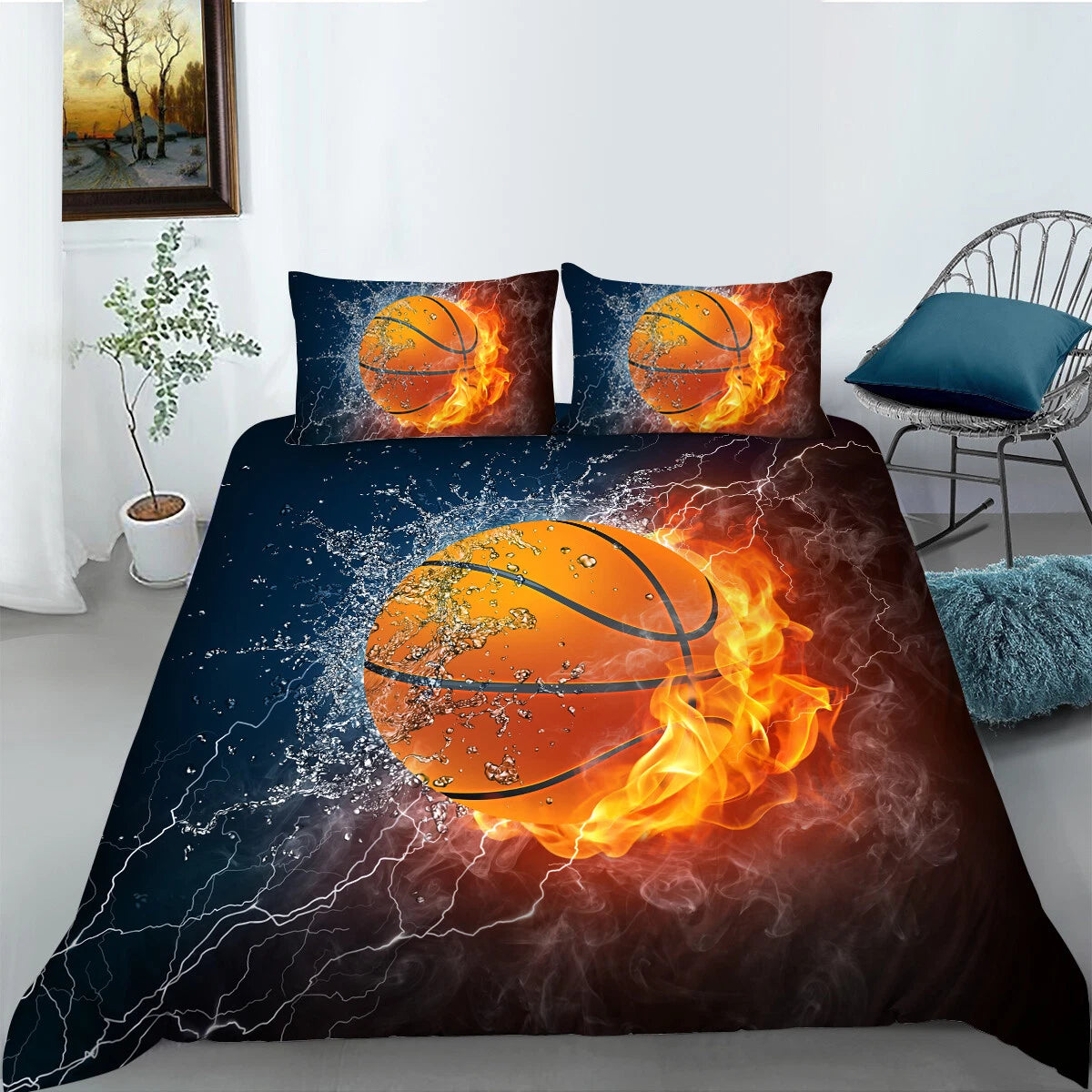 Fireball Quilt Cover