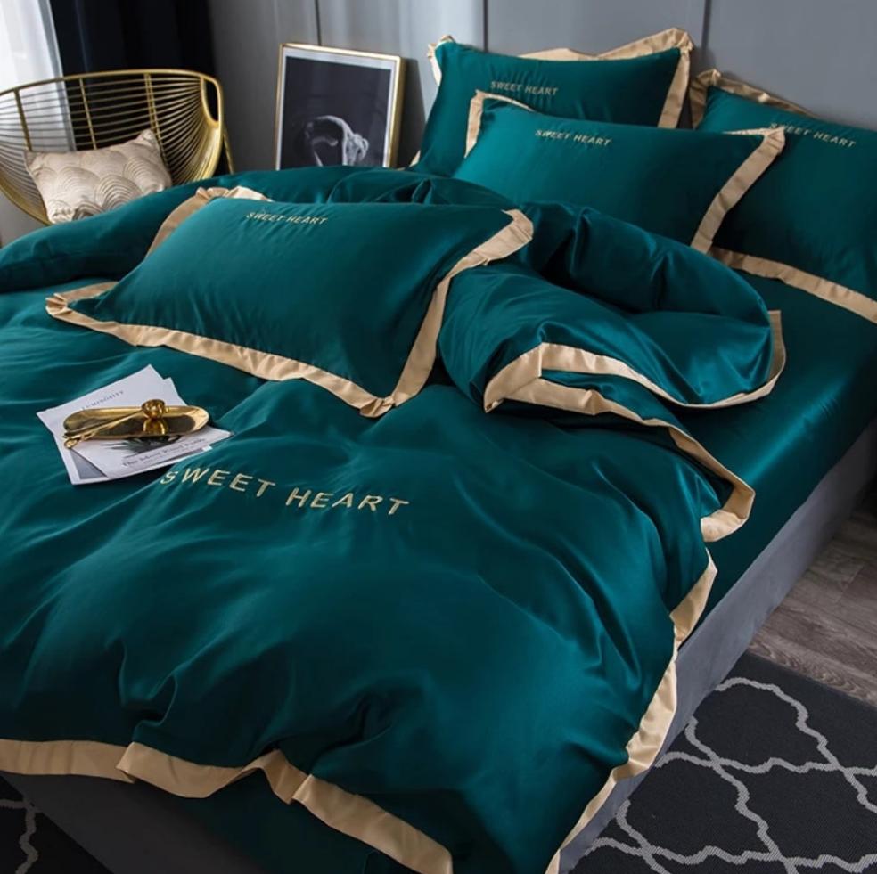 Sweetheart Green Bedding Set